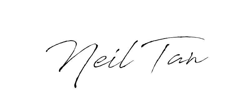 Use a signature maker to create a handwritten signature online. With this signature software, you can design (Antro_Vectra) your own signature for name Neil Tan. Neil Tan signature style 6 images and pictures png