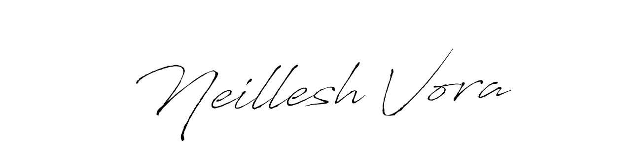 The best way (Antro_Vectra) to make a short signature is to pick only two or three words in your name. The name Neillesh Vora include a total of six letters. For converting this name. Neillesh Vora signature style 6 images and pictures png