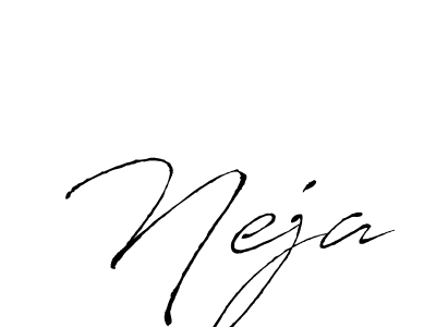 How to make Neja signature? Antro_Vectra is a professional autograph style. Create handwritten signature for Neja name. Neja signature style 6 images and pictures png