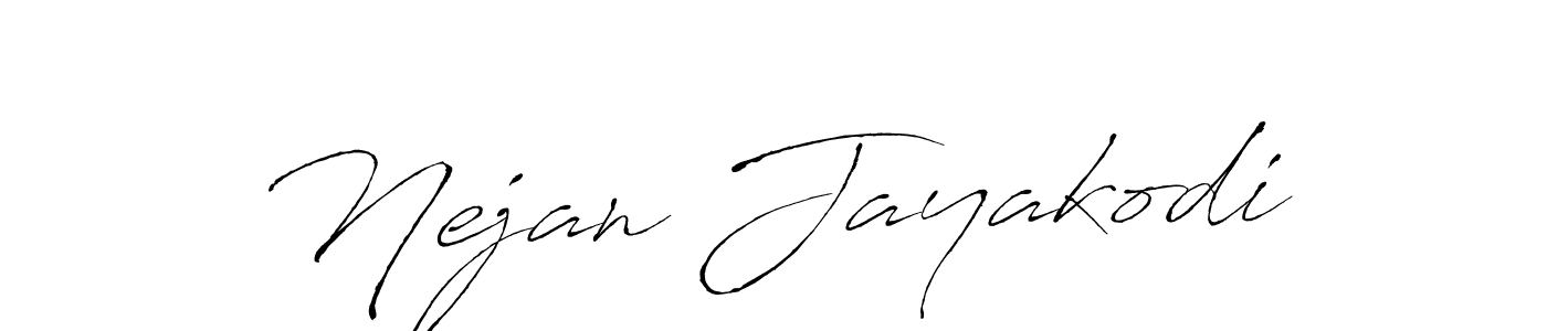 Use a signature maker to create a handwritten signature online. With this signature software, you can design (Antro_Vectra) your own signature for name Nejan Jayakodi. Nejan Jayakodi signature style 6 images and pictures png