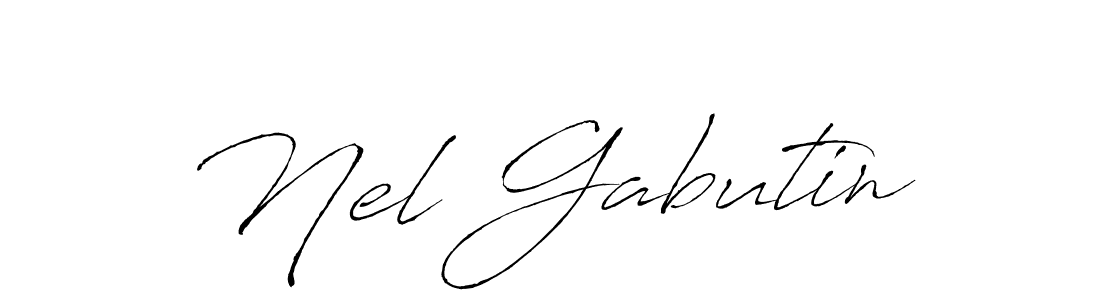 You can use this online signature creator to create a handwritten signature for the name Nel Gabutin. This is the best online autograph maker. Nel Gabutin signature style 6 images and pictures png