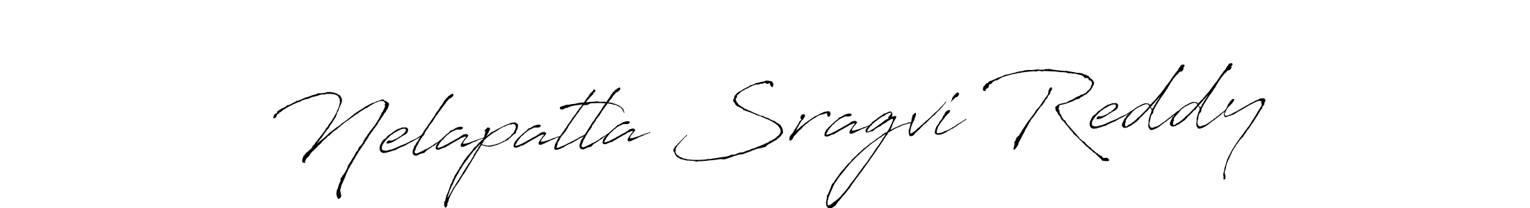 Make a beautiful signature design for name Nelapatla Sragvi Reddy. Use this online signature maker to create a handwritten signature for free. Nelapatla Sragvi Reddy signature style 6 images and pictures png