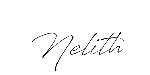 How to make Nelith name signature. Use Antro_Vectra style for creating short signs online. This is the latest handwritten sign. Nelith signature style 6 images and pictures png