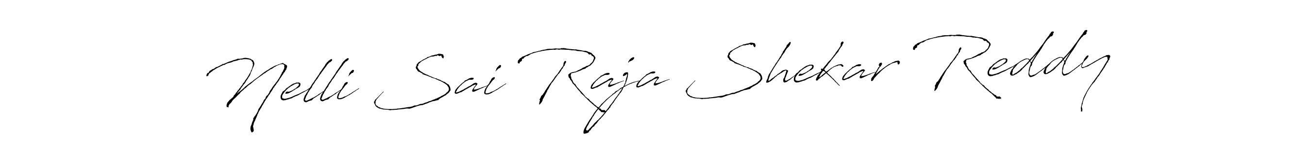 Antro_Vectra is a professional signature style that is perfect for those who want to add a touch of class to their signature. It is also a great choice for those who want to make their signature more unique. Get Nelli Sai Raja Shekar Reddy name to fancy signature for free. Nelli Sai Raja Shekar Reddy signature style 6 images and pictures png