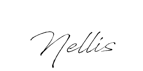 Antro_Vectra is a professional signature style that is perfect for those who want to add a touch of class to their signature. It is also a great choice for those who want to make their signature more unique. Get Nellis name to fancy signature for free. Nellis signature style 6 images and pictures png