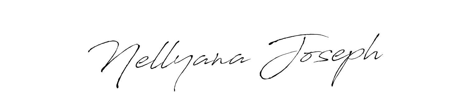 if you are searching for the best signature style for your name Nellyana Joseph. so please give up your signature search. here we have designed multiple signature styles  using Antro_Vectra. Nellyana Joseph signature style 6 images and pictures png