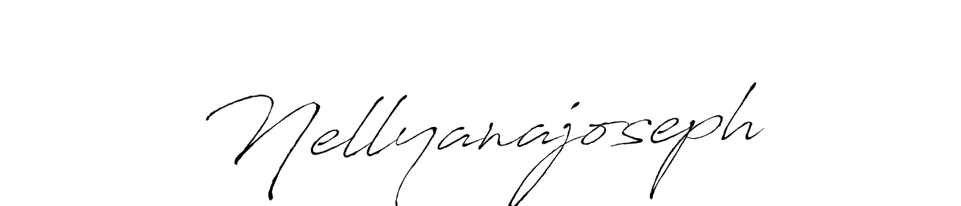 Also we have Nellyanajoseph name is the best signature style. Create professional handwritten signature collection using Antro_Vectra autograph style. Nellyanajoseph signature style 6 images and pictures png