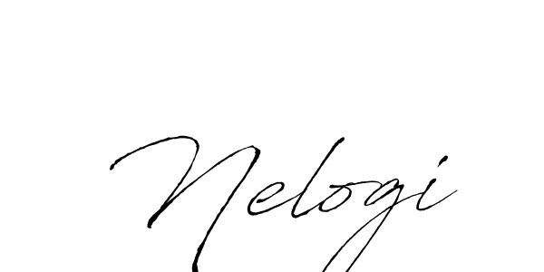 The best way (Antro_Vectra) to make a short signature is to pick only two or three words in your name. The name Nelogi include a total of six letters. For converting this name. Nelogi signature style 6 images and pictures png
