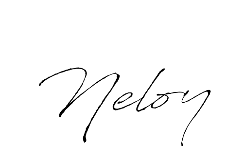 Create a beautiful signature design for name Neloy. With this signature (Antro_Vectra) fonts, you can make a handwritten signature for free. Neloy signature style 6 images and pictures png
