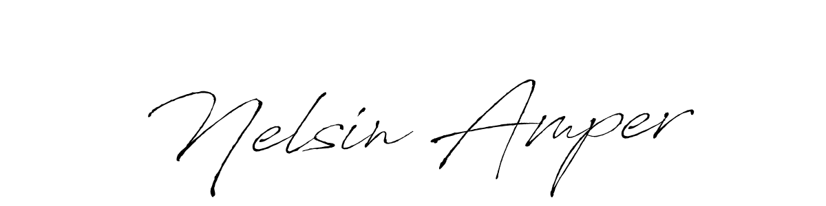 See photos of Nelsin Amper official signature by Spectra . Check more albums & portfolios. Read reviews & check more about Antro_Vectra font. Nelsin Amper signature style 6 images and pictures png