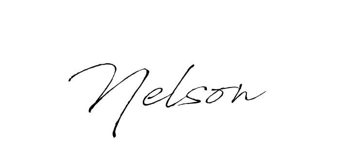 Similarly Antro_Vectra is the best handwritten signature design. Signature creator online .You can use it as an online autograph creator for name Nelson . Nelson  signature style 6 images and pictures png