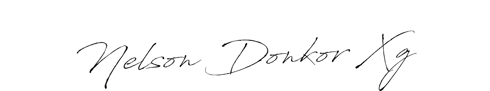 How to make Nelson Donkor Xg signature? Antro_Vectra is a professional autograph style. Create handwritten signature for Nelson Donkor Xg name. Nelson Donkor Xg signature style 6 images and pictures png