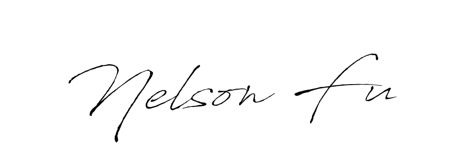 Antro_Vectra is a professional signature style that is perfect for those who want to add a touch of class to their signature. It is also a great choice for those who want to make their signature more unique. Get Nelson Fu name to fancy signature for free. Nelson Fu signature style 6 images and pictures png