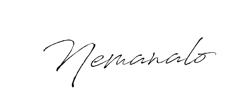 Also we have Nemanalo name is the best signature style. Create professional handwritten signature collection using Antro_Vectra autograph style. Nemanalo signature style 6 images and pictures png