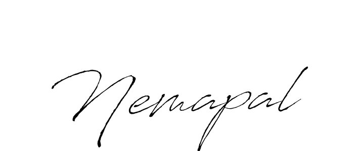 Similarly Antro_Vectra is the best handwritten signature design. Signature creator online .You can use it as an online autograph creator for name Nemapal. Nemapal signature style 6 images and pictures png