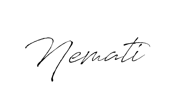 Here are the top 10 professional signature styles for the name Nemati. These are the best autograph styles you can use for your name. Nemati signature style 6 images and pictures png