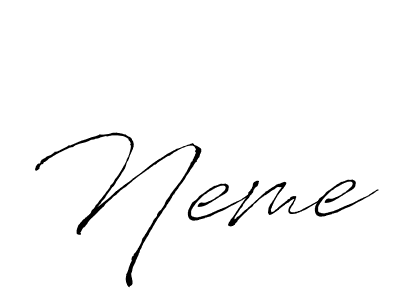 Here are the top 10 professional signature styles for the name Neme. These are the best autograph styles you can use for your name. Neme signature style 6 images and pictures png