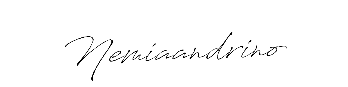 Here are the top 10 professional signature styles for the name Nemiaandrino. These are the best autograph styles you can use for your name. Nemiaandrino signature style 6 images and pictures png