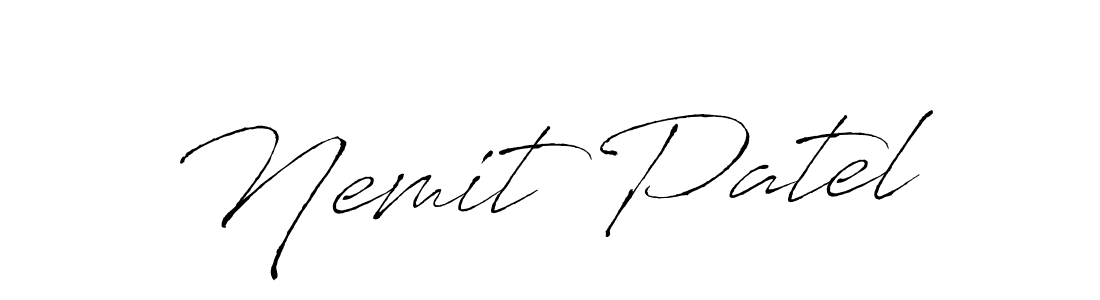 Make a short Nemit Patel signature style. Manage your documents anywhere anytime using Antro_Vectra. Create and add eSignatures, submit forms, share and send files easily. Nemit Patel signature style 6 images and pictures png