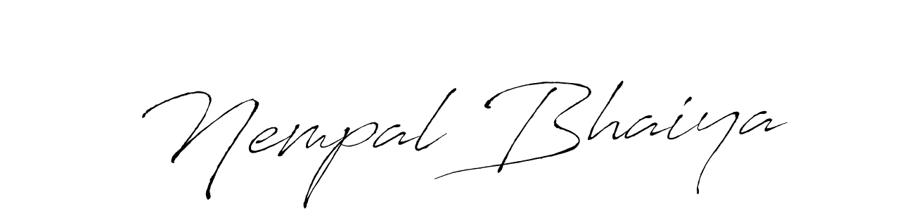 Here are the top 10 professional signature styles for the name Nempal Bhaiya. These are the best autograph styles you can use for your name. Nempal Bhaiya signature style 6 images and pictures png