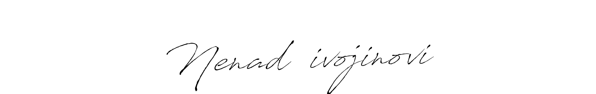 You should practise on your own different ways (Antro_Vectra) to write your name (Nenad Živojinović) in signature. don't let someone else do it for you. Nenad Živojinović signature style 6 images and pictures png