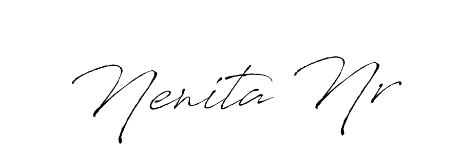 Also You can easily find your signature by using the search form. We will create Nenita Nr name handwritten signature images for you free of cost using Antro_Vectra sign style. Nenita Nr signature style 6 images and pictures png