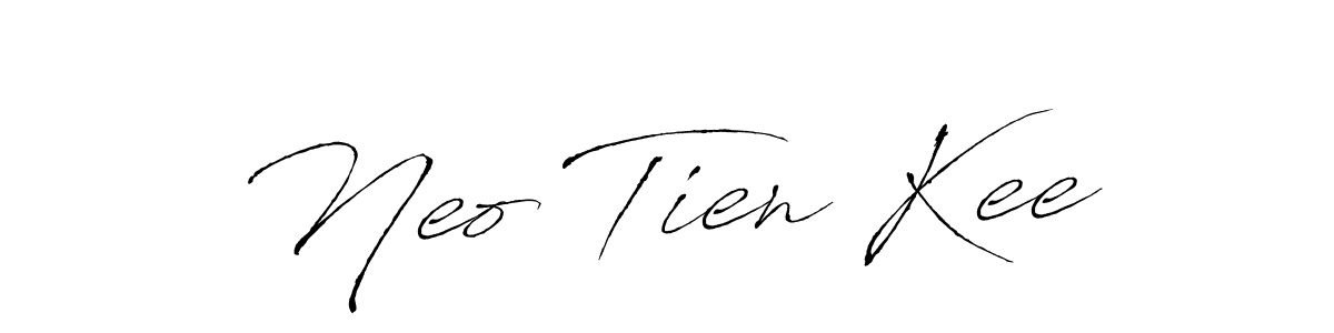 Once you've used our free online signature maker to create your best signature Antro_Vectra style, it's time to enjoy all of the benefits that Neo Tien Kee name signing documents. Neo Tien Kee signature style 6 images and pictures png