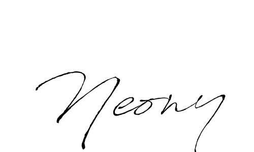 Once you've used our free online signature maker to create your best signature Antro_Vectra style, it's time to enjoy all of the benefits that Neony name signing documents. Neony signature style 6 images and pictures png