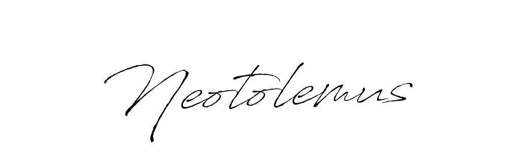 Antro_Vectra is a professional signature style that is perfect for those who want to add a touch of class to their signature. It is also a great choice for those who want to make their signature more unique. Get Neotolemus name to fancy signature for free. Neotolemus signature style 6 images and pictures png