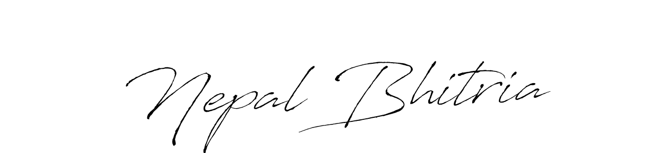 See photos of Nepal Bhitria official signature by Spectra . Check more albums & portfolios. Read reviews & check more about Antro_Vectra font. Nepal Bhitria signature style 6 images and pictures png