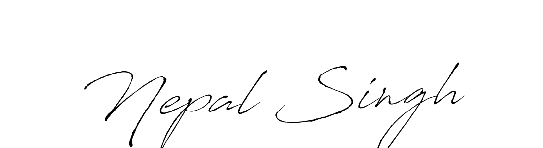 It looks lik you need a new signature style for name Nepal Singh. Design unique handwritten (Antro_Vectra) signature with our free signature maker in just a few clicks. Nepal Singh signature style 6 images and pictures png