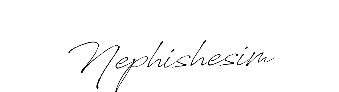 How to Draw Nephishesim signature style? Antro_Vectra is a latest design signature styles for name Nephishesim. Nephishesim signature style 6 images and pictures png