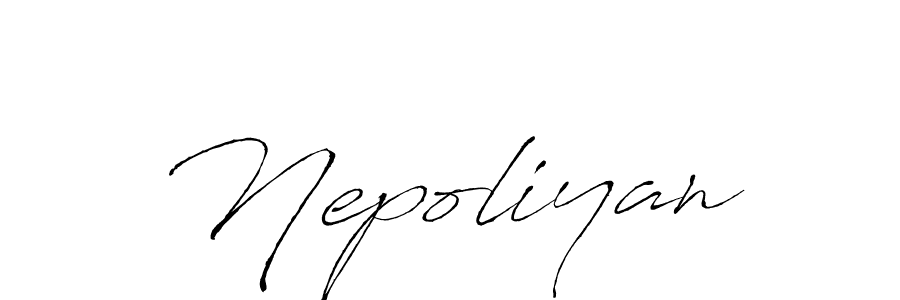 Similarly Antro_Vectra is the best handwritten signature design. Signature creator online .You can use it as an online autograph creator for name Nepoliyan. Nepoliyan signature style 6 images and pictures png