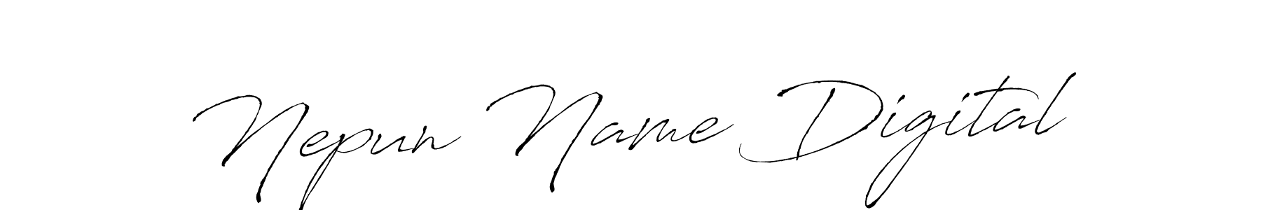 It looks lik you need a new signature style for name Nepun Name Digital. Design unique handwritten (Antro_Vectra) signature with our free signature maker in just a few clicks. Nepun Name Digital signature style 6 images and pictures png