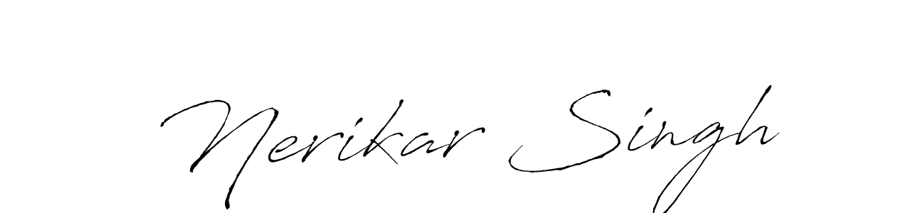 Similarly Antro_Vectra is the best handwritten signature design. Signature creator online .You can use it as an online autograph creator for name Nerikar Singh. Nerikar Singh signature style 6 images and pictures png