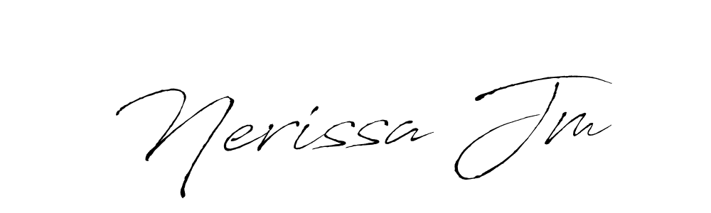 Here are the top 10 professional signature styles for the name Nerissa Jm. These are the best autograph styles you can use for your name. Nerissa Jm signature style 6 images and pictures png