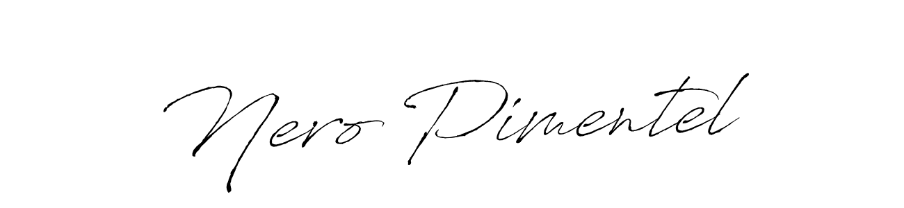 It looks lik you need a new signature style for name Nero Pimentel. Design unique handwritten (Antro_Vectra) signature with our free signature maker in just a few clicks. Nero Pimentel signature style 6 images and pictures png
