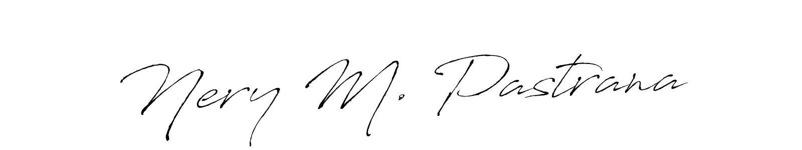 Make a beautiful signature design for name Nery M. Pastrana. Use this online signature maker to create a handwritten signature for free. Nery M. Pastrana signature style 6 images and pictures png