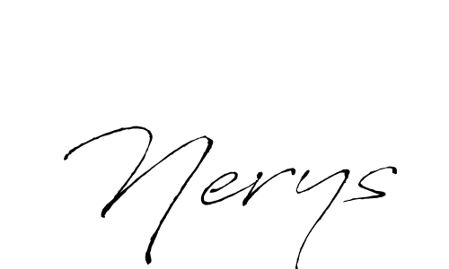 Also You can easily find your signature by using the search form. We will create Nerys name handwritten signature images for you free of cost using Antro_Vectra sign style. Nerys signature style 6 images and pictures png