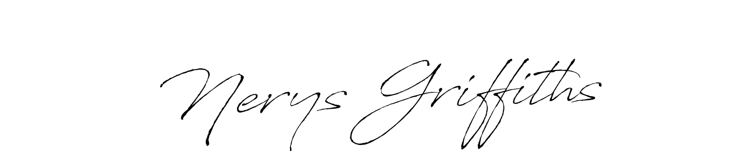 Also we have Nerys Griffiths name is the best signature style. Create professional handwritten signature collection using Antro_Vectra autograph style. Nerys Griffiths signature style 6 images and pictures png