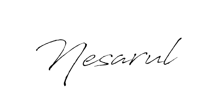 Create a beautiful signature design for name Nesarul. With this signature (Antro_Vectra) fonts, you can make a handwritten signature for free. Nesarul signature style 6 images and pictures png