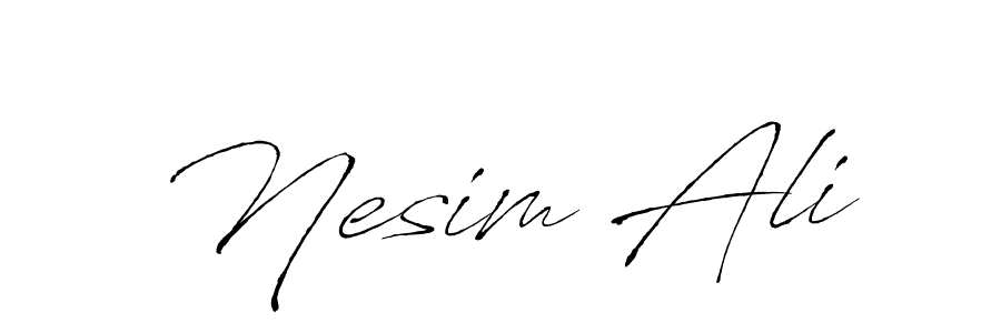 You can use this online signature creator to create a handwritten signature for the name Nesim Ali. This is the best online autograph maker. Nesim Ali signature style 6 images and pictures png