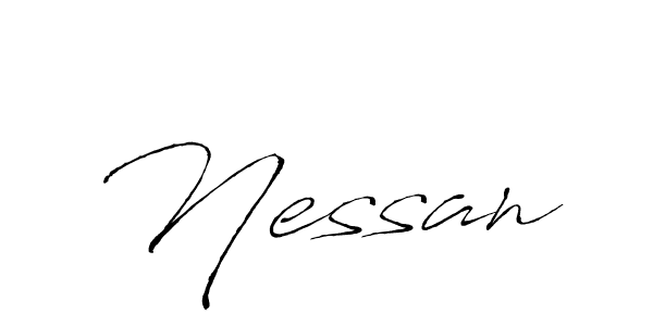 if you are searching for the best signature style for your name Nessan. so please give up your signature search. here we have designed multiple signature styles  using Antro_Vectra. Nessan signature style 6 images and pictures png