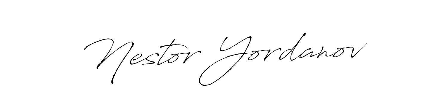 The best way (Antro_Vectra) to make a short signature is to pick only two or three words in your name. The name Nestor Yordanov include a total of six letters. For converting this name. Nestor Yordanov signature style 6 images and pictures png