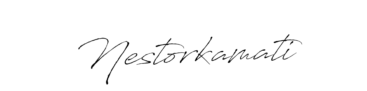 Similarly Antro_Vectra is the best handwritten signature design. Signature creator online .You can use it as an online autograph creator for name Nestorkamati. Nestorkamati signature style 6 images and pictures png