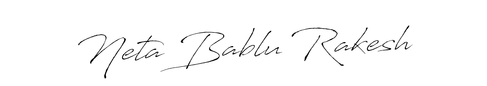 Here are the top 10 professional signature styles for the name Neta Bablu Rakesh. These are the best autograph styles you can use for your name. Neta Bablu Rakesh signature style 6 images and pictures png