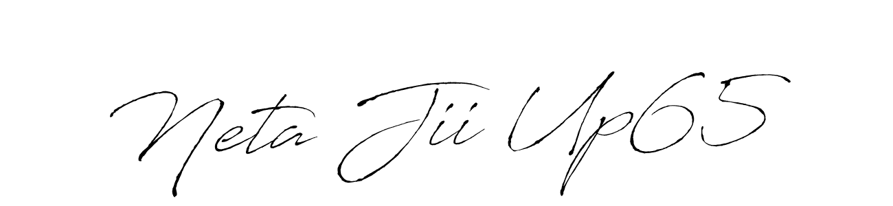 You can use this online signature creator to create a handwritten signature for the name Neta Jii Up65. This is the best online autograph maker. Neta Jii Up65 signature style 6 images and pictures png