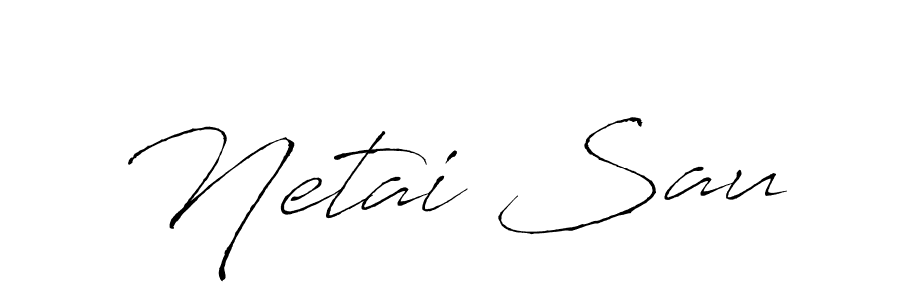 How to Draw Netai Sau signature style? Antro_Vectra is a latest design signature styles for name Netai Sau. Netai Sau signature style 6 images and pictures png