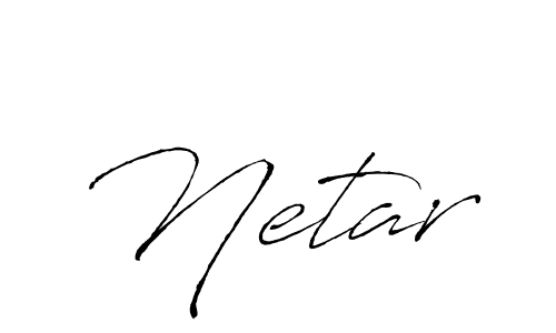 Use a signature maker to create a handwritten signature online. With this signature software, you can design (Antro_Vectra) your own signature for name Netar. Netar signature style 6 images and pictures png