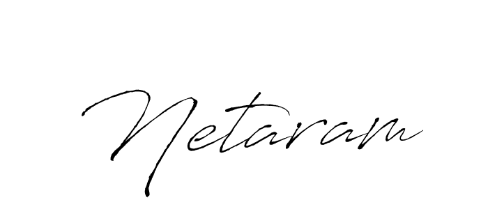 Also we have Netaram name is the best signature style. Create professional handwritten signature collection using Antro_Vectra autograph style. Netaram signature style 6 images and pictures png